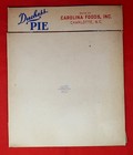 Vintage 1950 s Unused Duchess Pie Box  Retro Food Packaging Advertising