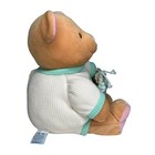 Eden Baby Bear Plush Thermal Waffle Knit Weave 12    Rare Vintage 1990   s Teddy