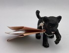 Safari Ltd 1996 Black Panther Cub Leopard Baby Animal Figure