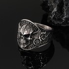 Retro Gothic Evil Wings Skull Head Ring Stainless Steel Biker Jewelry Size 7-13