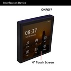 4  Touch Screen Wall Mount Amplifier Home Stereo Audio Amplifier Speaker System