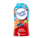  4 Pack  Crystal Light Liquid Berry Sangria Naturally Flavored Drink Mix