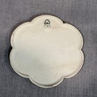 Vintage Kitchen Prayer Wall Plaque Gold Trim Scalloped Blessing Decor 9 5 Inch
