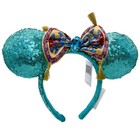 Disney Parks Minnie Ears Aladdin Princess Jasmine Magic Carpet Bow Headband Nwt