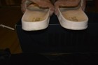 Puma X Fenty Leadcat Slides Size 7 5 Pink Furry Embroidered Puma With Cat