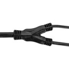 Camco Powergrip 45 Amp Rv Adapter  Combines 15 Amp And 30 Amp To 50 Amp Outlet