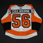 2017-18 Tyrell Goulbourne Philadelphia Flyers Game Used Worn Nhl Hockey Jersey