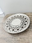 Vintage Rare Pairpoint Sheffield Silver Plate Footed Serving Tray Plates 10   