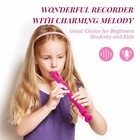 School Descant soprano Recorder 8 Hole German Fingering C Treble Flute Recorder