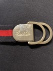 Gucci Web Stripe Belt Italy Made Kids M Medium Childrens Gg Buckle All Authentic
