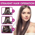 Hair Straightener Brush Straightening Curler Hot Comb Electric Adjustable Heat