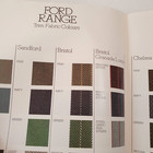 Ford Range Body Colours And Trim Brochure 1990 - Classic Car - Escort - Fiesta