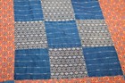 Vintage Home Made Lightweight Old Cotton Fabric Quilt Top Salvaged 64x68 