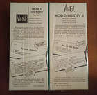 New Vis-ed World History Summary Cards I And Ii Factory Sealed