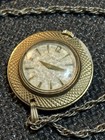 Vintage Bulova Pendant 20 Mu Gp Mechanical Watch 1 20 12k Gf Necklace repair