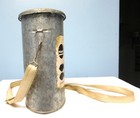 Vintage Frabill Model 1062 Wade Bucket Galvanized Live Minnow Bucket W  Strap
