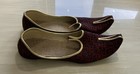 Men   s Sherwani Shoes Jutti Mojari Wedding Shoes  Worn Once