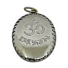 Lord Vishnu Narayana Ananta Shesha Naga Serpent Om Hindu Murti Amulet Pendant