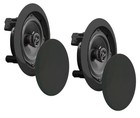 8  New Pyle Pdic81rdbk 250w 8 Inch Flush In-wall In-ceiling Speakers