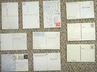Lot 1956 Vintage 10pc Native American Indian Pc Postcard