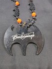 Budweiser Miller Lite Beer Vtg Halloween Promo Necklaces Vampire Bat Halloween