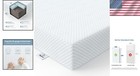 Portable 38x24 Mini Crib Mattress - Waterproof  Hypoallergenic  Safe For Infants