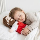 Soothing Breathing Jesus Plush - Musical Sleep Companion With Lights   Sound