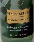 1 Bath Body Works Aromatherapy Stress Eucalyptus Spearmint Wash Foam Shower Gel