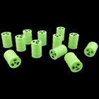 Glow In Dark Nuclear Waste Drum  12pc  - N Scale - Green