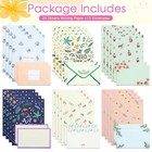 36 Pcs Stationary Set With Envelopes6 Different Cute Letter Writing Kit24 Sta   