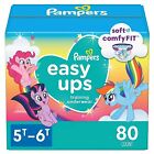 Pampers Easy Ups Girls  My Little Pony Disposable Training Underwear - 5t-6t -