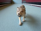 Schleich Snarling Grey Wolf Figure Adult Wildlife Figure 2014 Retired Toy 14741