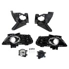 Front Bumper Driving Fog Light With 2013-2016 Ford Fusion Fog Lamp W bulbs      