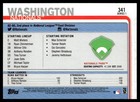 2019 Topps Washington Nationals  341