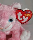 Ty Beanie Baby        Carnation The Cat 6  Stuffed Plush New Mwmt s