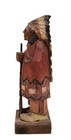 Vintage Wood Carved Indian Chief