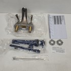 Delta Foundations 4 In  Centerset 2-handle Bathroom Faucet In Brushed Nickel