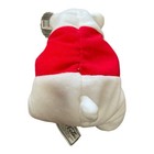 Coca Cola Polar Bear Plush Stuffed W  Red T-shirt   Coke Bottle   0112 1997 6 