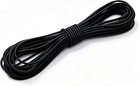 Elastic Bungee Cord  1 8 Inch X 50 Feet Heavy Duty Black Shock Rope  Kayak Tarp