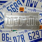 Michigan License Plate     free         1 Random Mi Pure Michigan Real Tag