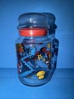Vintage 1989 Nintendo Super Mario Bros 2 Glass Jar With Lid
