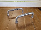 Set Of 2 Nos Cabinet Drawer Pulls 3 In Ctc Antique Pewter Keeler Brass Cabinets