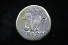 Roman Coin Vespasian Ar Denarius Priestly Elements Rome Mint July-december 71 Ad