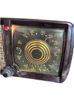 Vintage Antique Zenith Consoltone Brown Bakelite Tube Radio Works Great