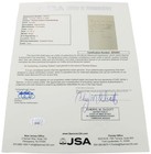Thomas Edison Signed Handwritten 5x8 Laboratory Note Music sound Content Jsa