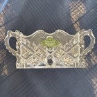 Shannon By Godinger 24  Lead Crystal Vintage Scroll Napkin Holder Table D  cor