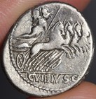 Apollo God Of The Sun Denarius Ancient Roman Republic Silver Coin 90bc Pansa