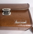 Vintage 1970s Marsand Brown Camera  Case Bag With Strap Usa Made