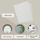 100 Sheet Translucent Vellum Paper - Traceable   Printable Vellum Paper 8 5 X 11