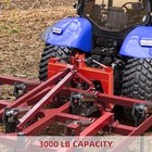 3 Point Quick Hitch For Category 1   2 Tractor 3000 Lbs Capacity W  2   Receiver